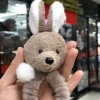 The new Korean version of the popular 3D rabbit-ear plush hair tie bear is a bestseller Application Scenario
